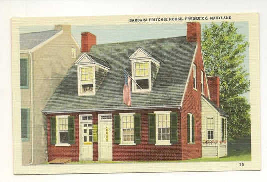 Barbara Fritchie House Frederick Maryland MD