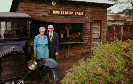 1961 Knotts Berry Farm Ghost Town California Postcard
