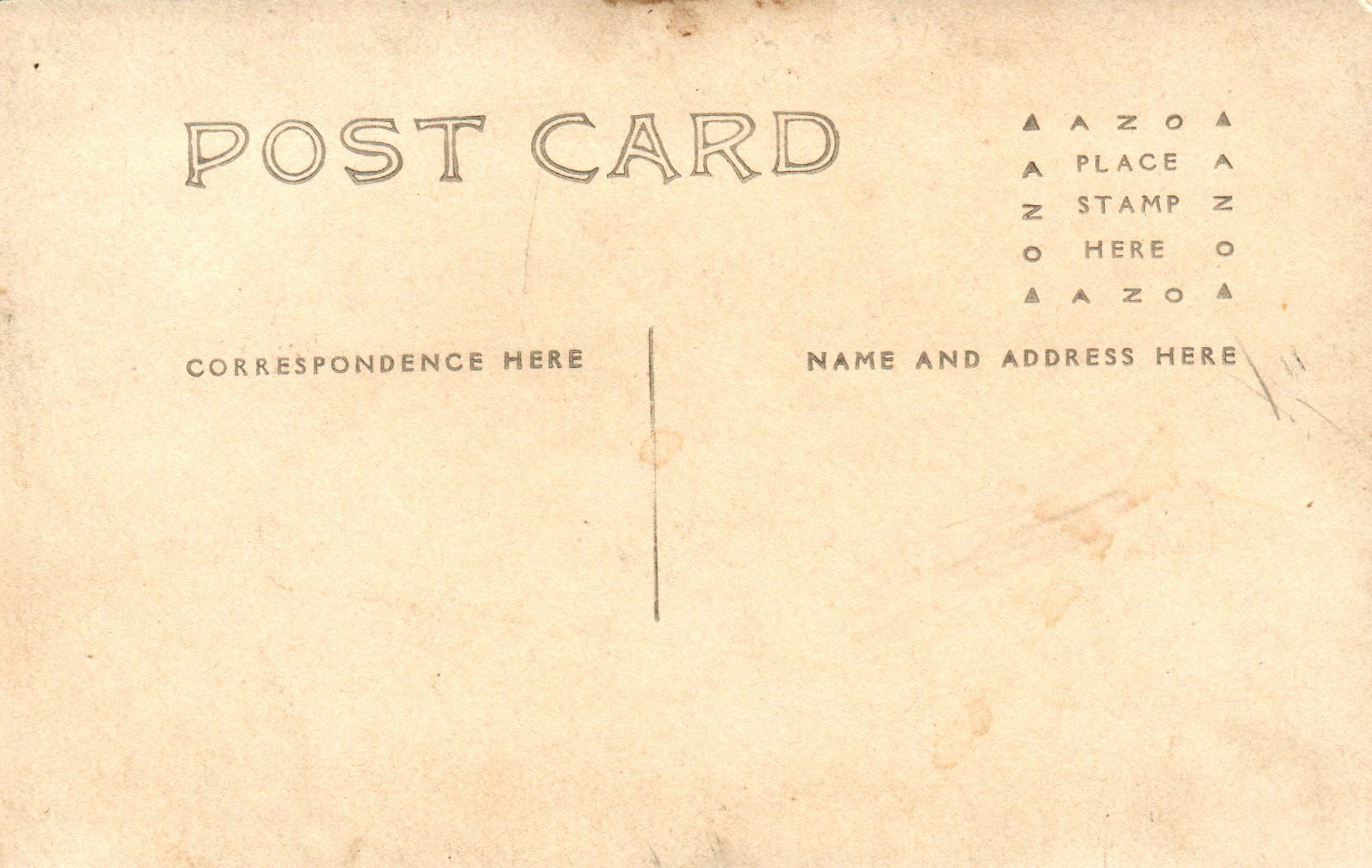 A Dull Day In Freeport Real Photo Lock and Key Freeport  Michigan MI Postcard