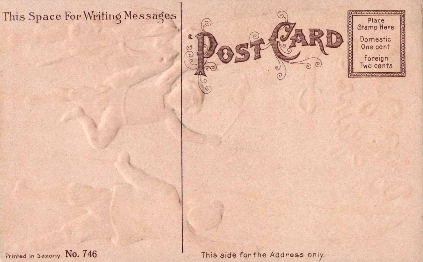 Patriotic 4th of July Hurrah Three Boys Sparklers Fireworks Postcard No. 746