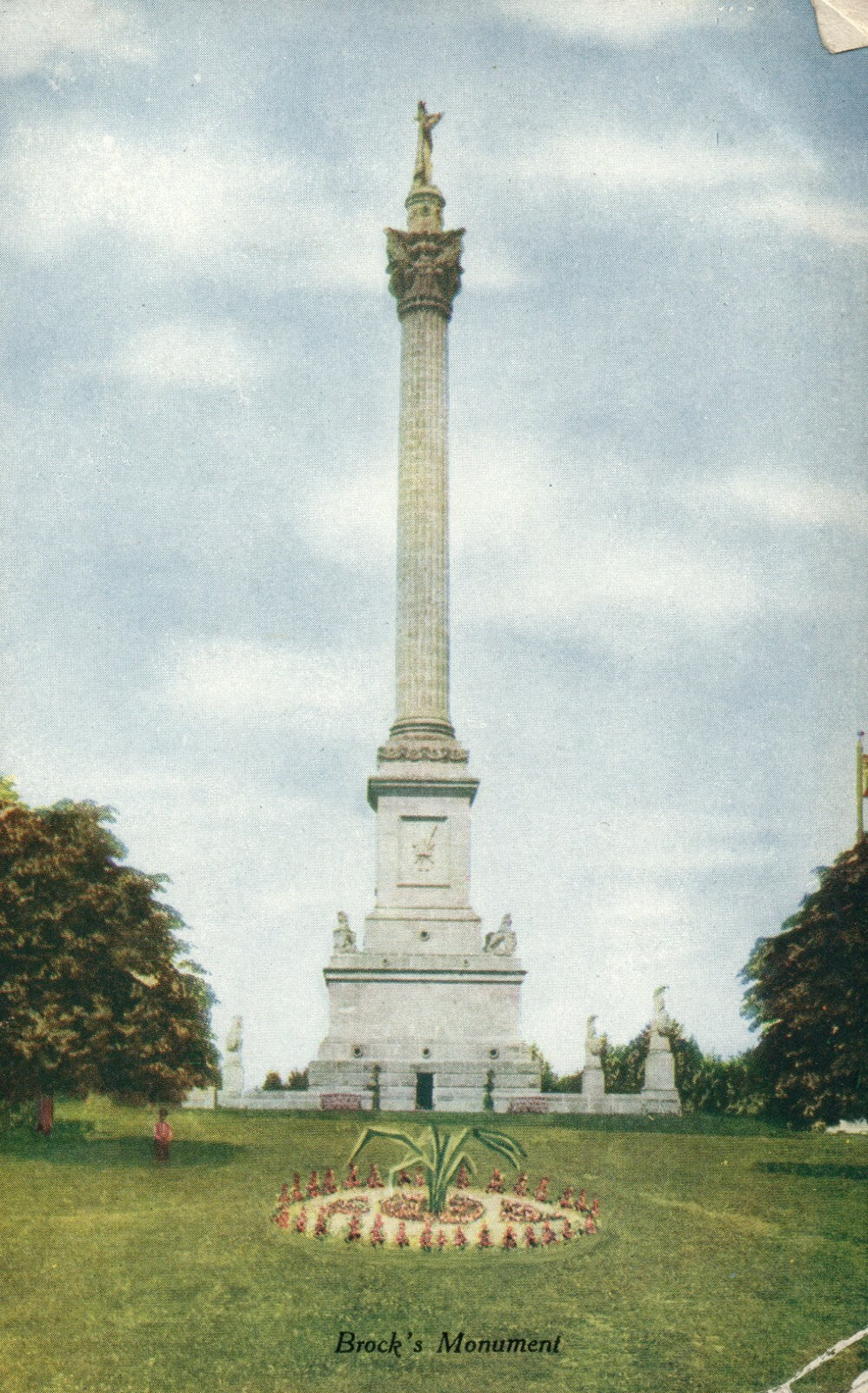 Brocks Monument Scenic View New York NY  Postcard