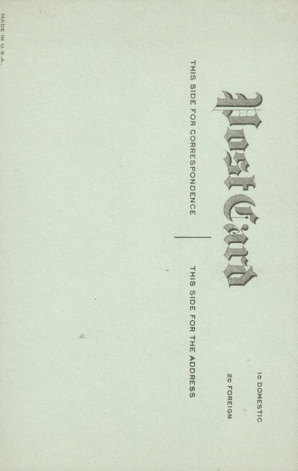 Blue Background Gold Boarder Stained Glass Assorted Flowers Postcard