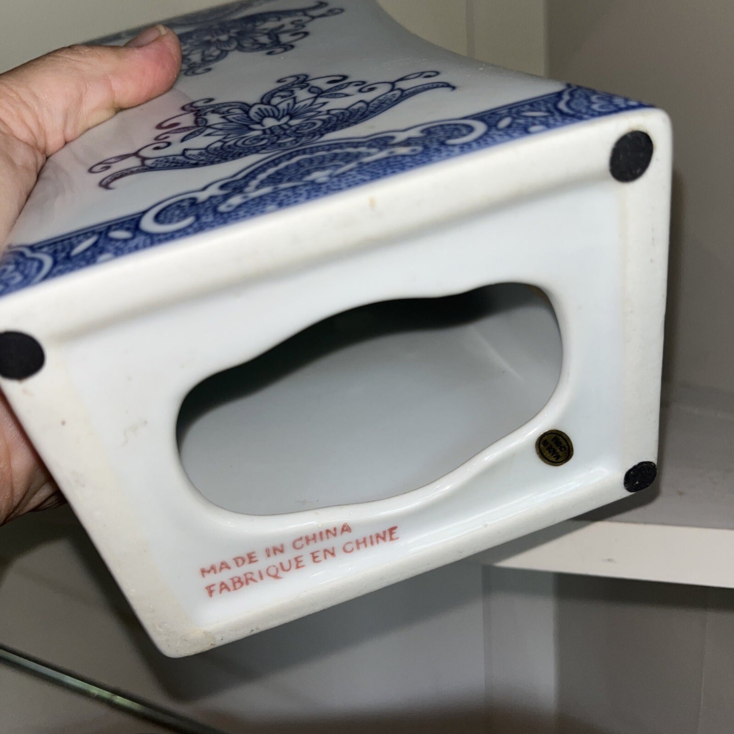 Chinese Blue And White Porcelain Vase