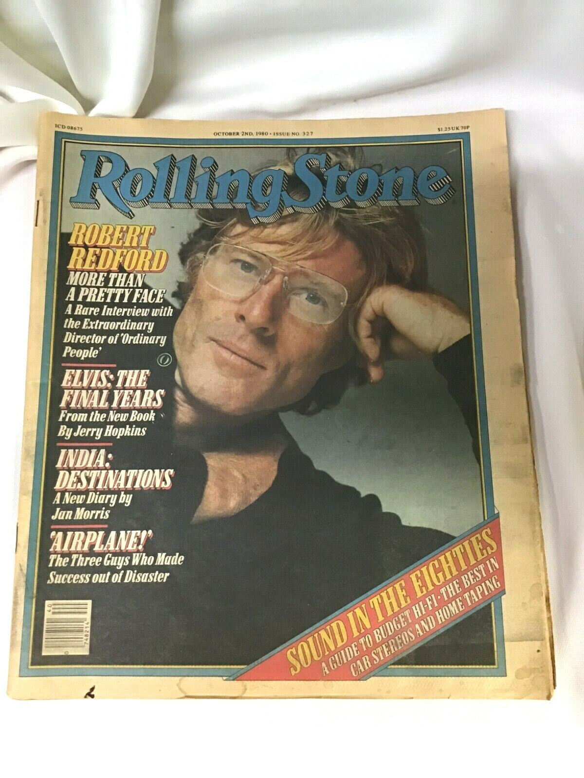 Rolling Stone Magazine Issue 327 October 2nd 1980 Robert Redford Vintage