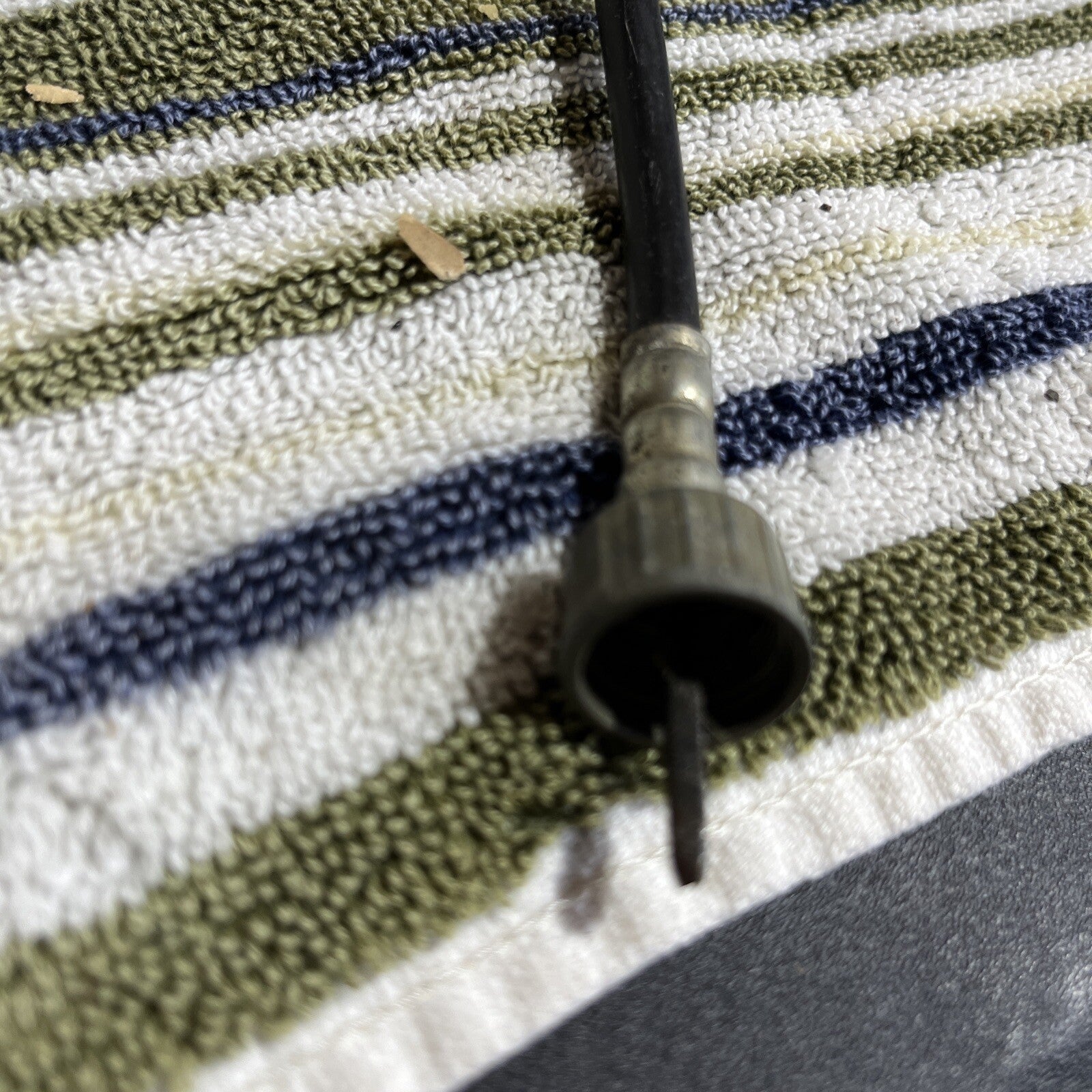 NEW NOS STEWART WARNER COUNTER CLOCKWISE SPEEDOMETER ODOMETER GAUGE MPH MOPED SW