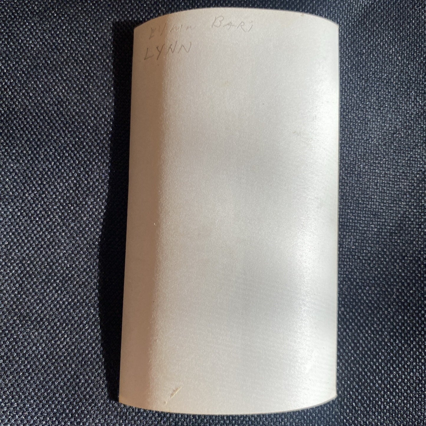 Real Photo  Lynn Bari 2.5" x 4" Hollywood Movie Star Fan Club