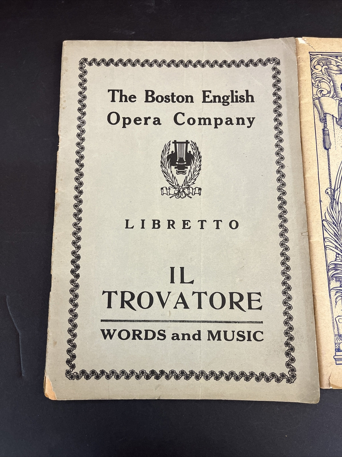 Lot of 3 Opera Libretto Songbooks