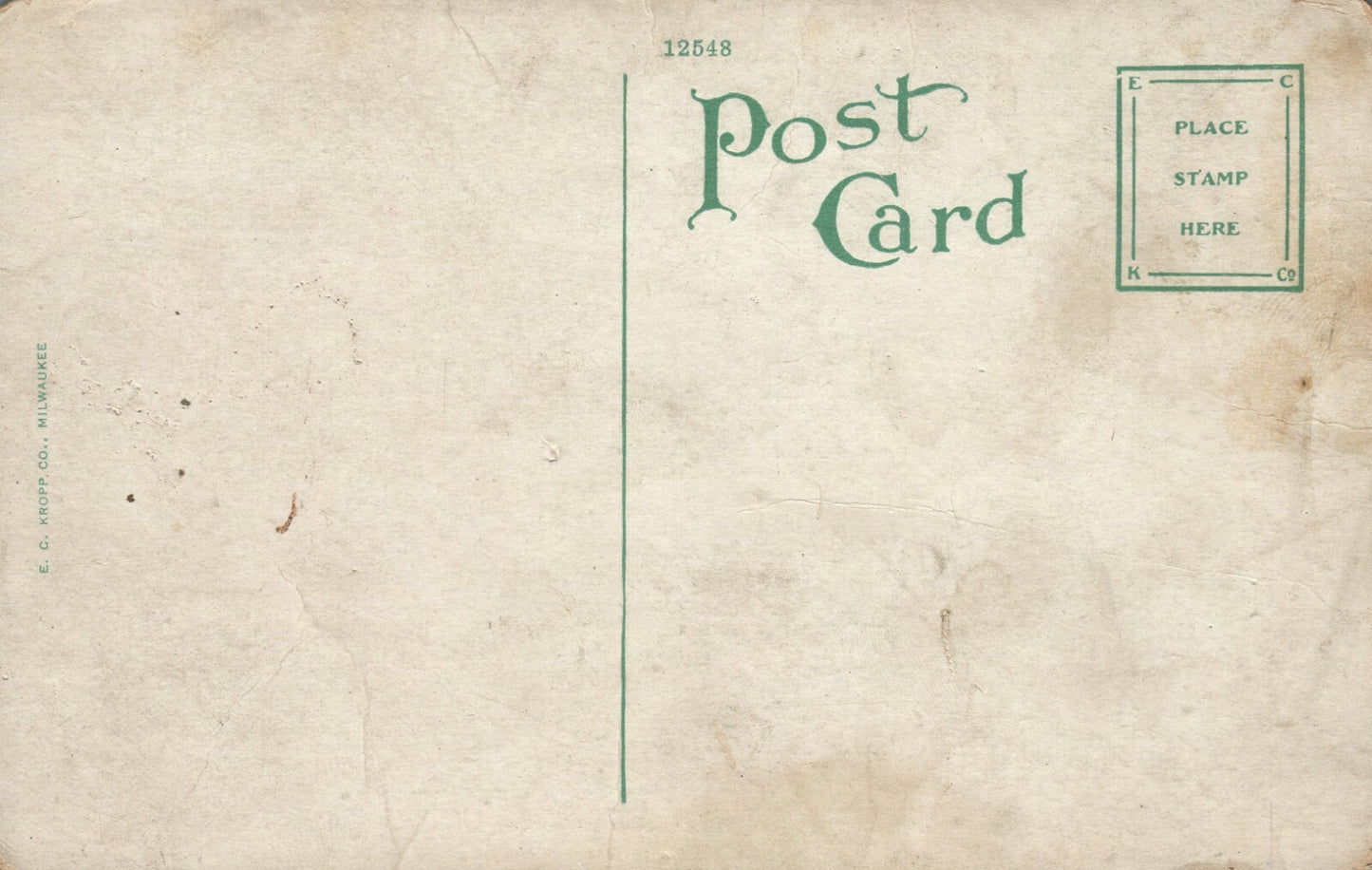 South Divison High School Milwaukee WIS Wisconsin Postcard