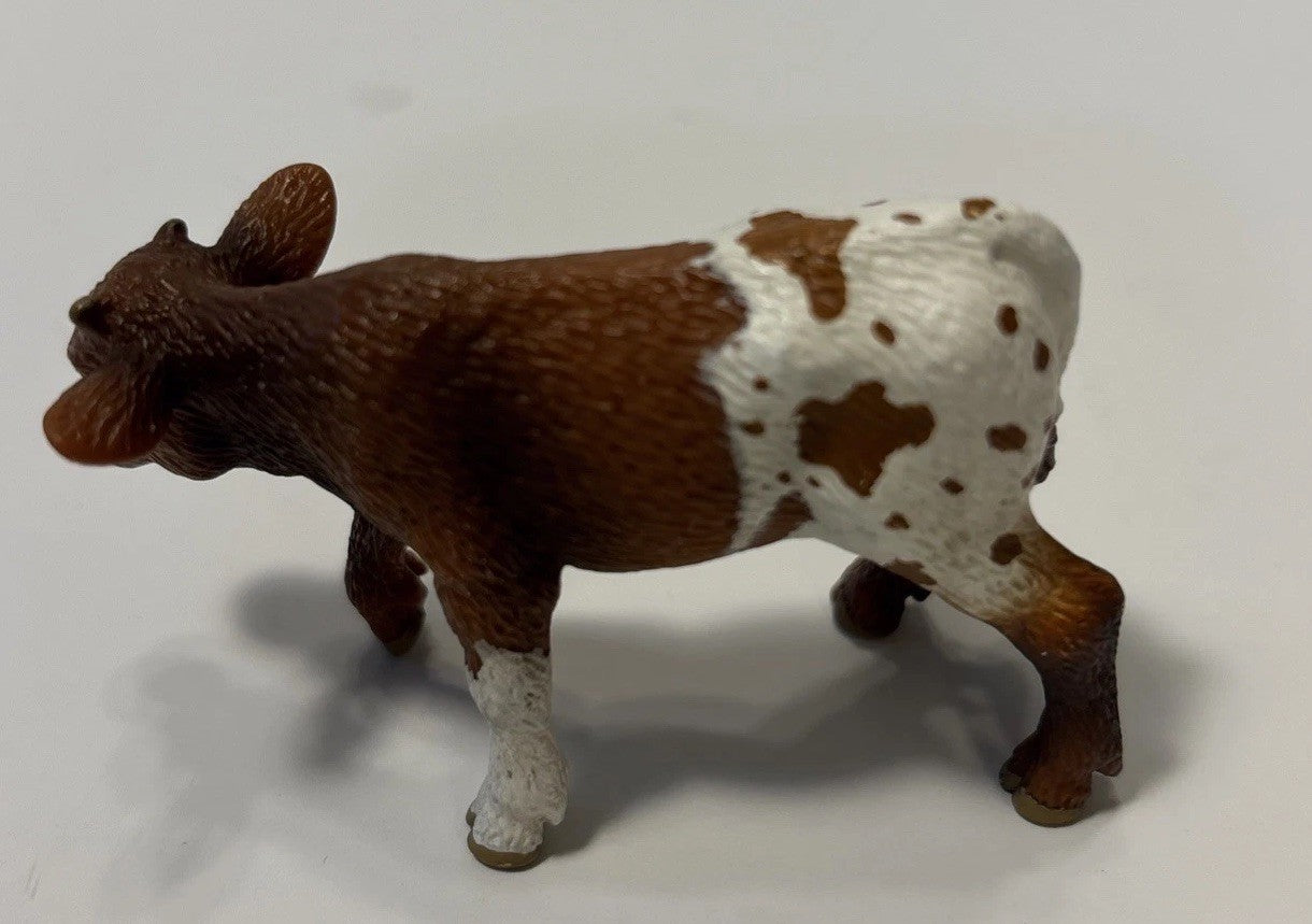 2010 Schleich Texas Longhorn Calf Brown w/White Rump