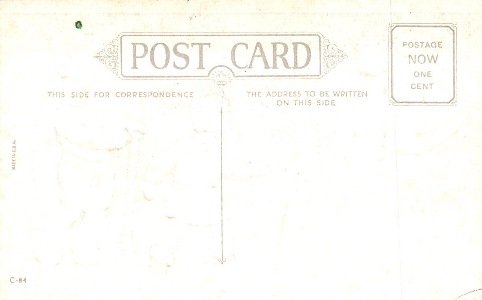 May Joy & Happiness Be Yours at Christmas Snowman Vintage Christmas Postcard