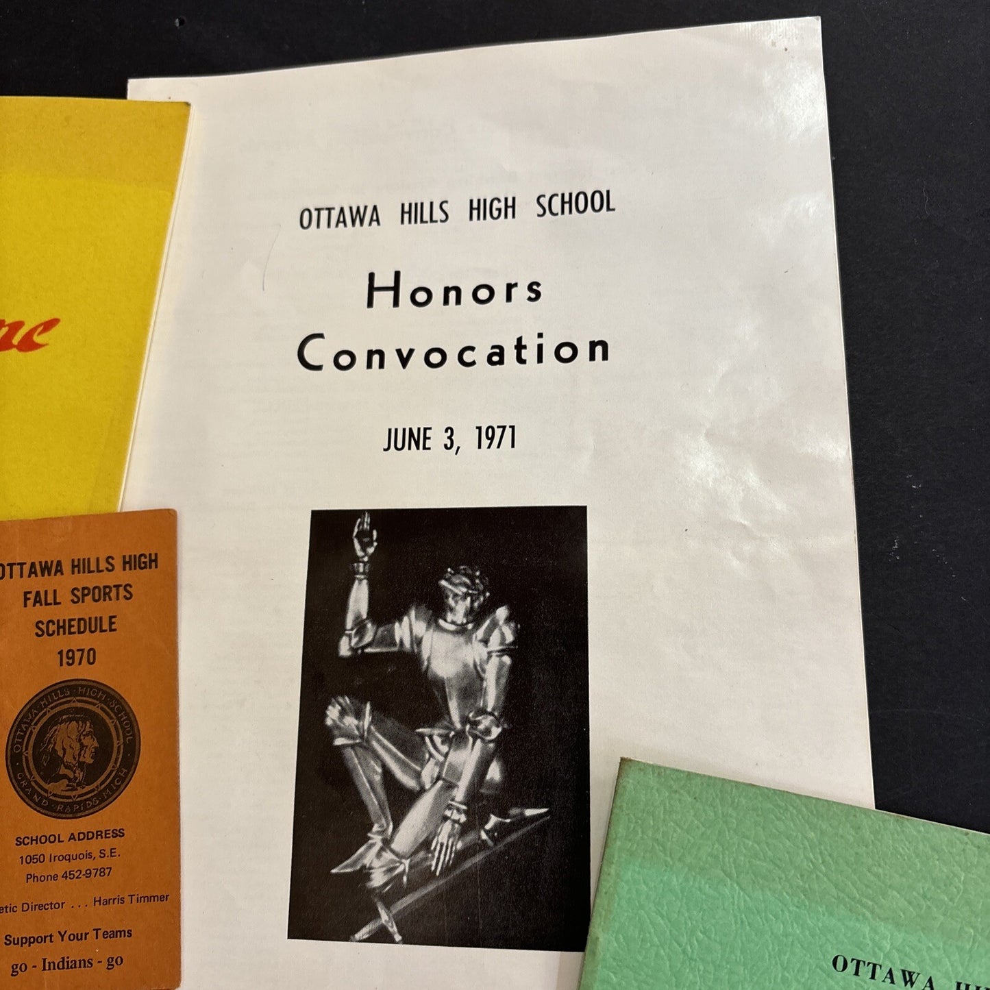 Early 1970s Ottawa Hills School Grand Rapids MI Mich Ephemera Theatre Sports