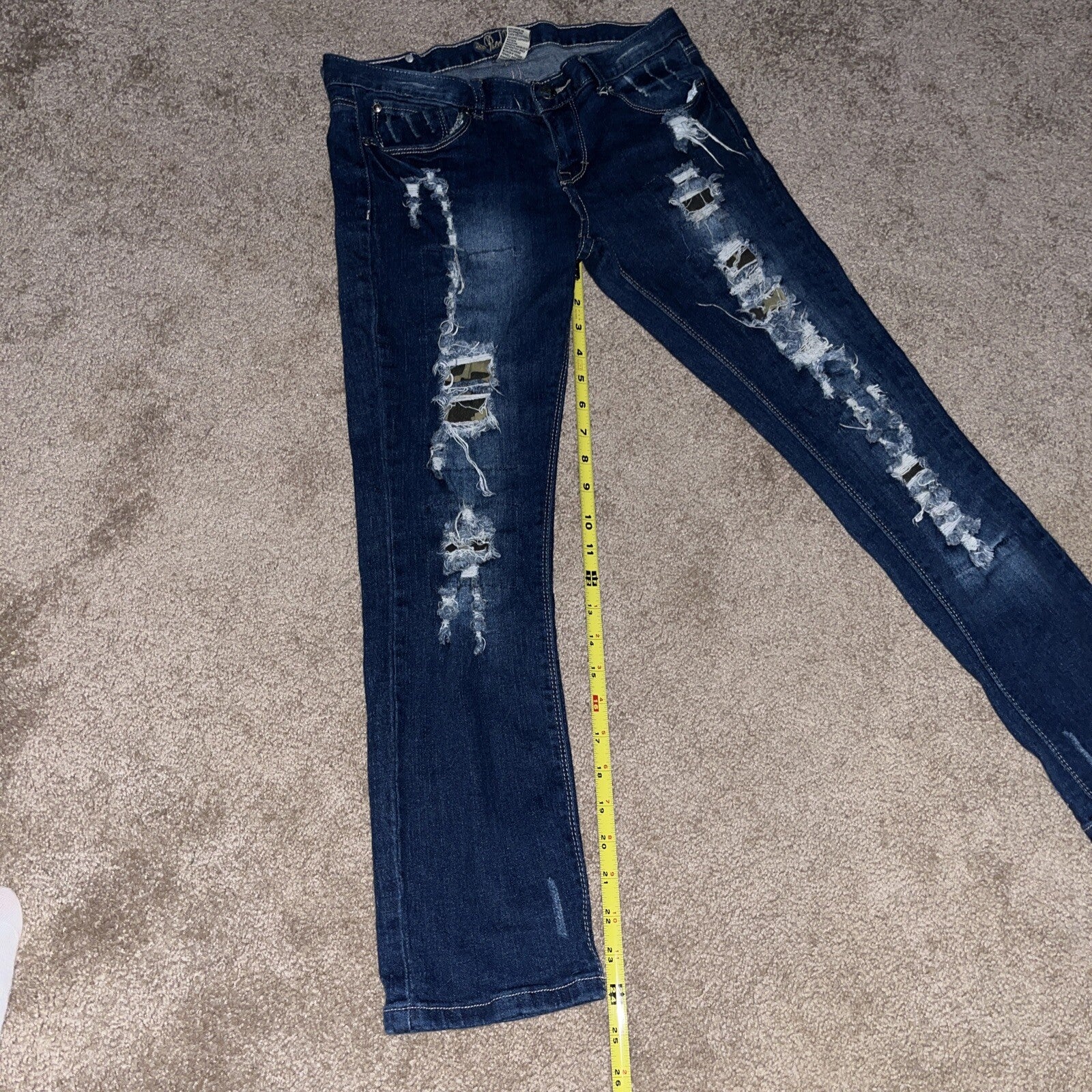 RED RIVET WOMENS JEANS CAPRIS PANTS SIZE 9