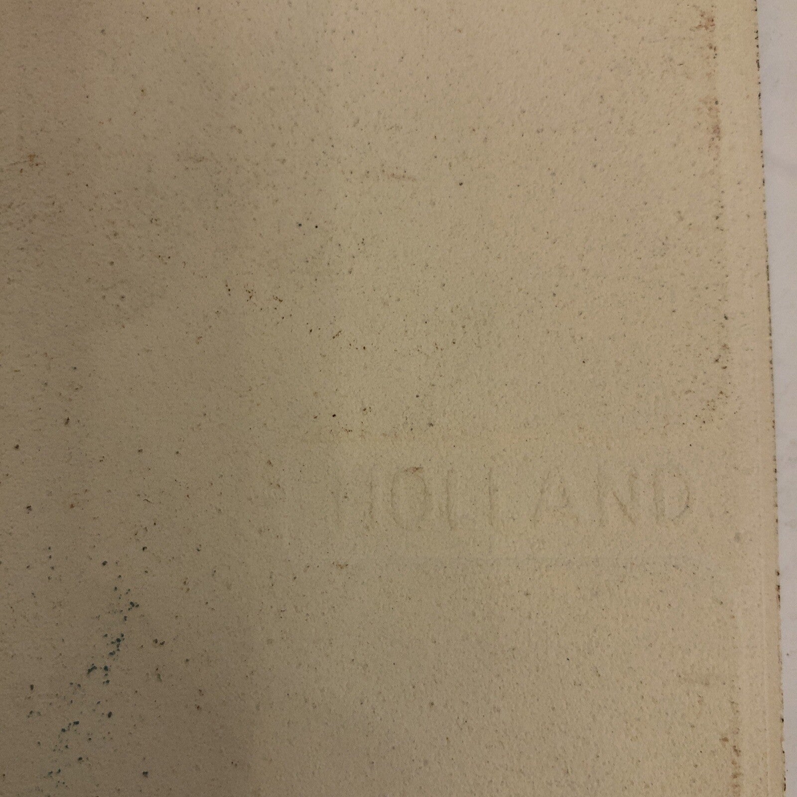 Royal MOSA Holland Vintage Tile Delft Fisherman Mends Net Sailboats Seagulls