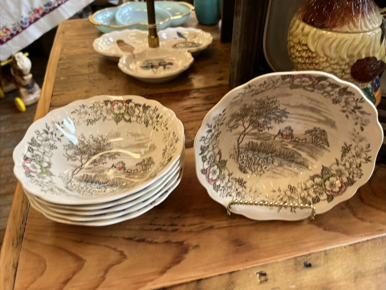 Beautiful 6.5”English Straffordshire (6)