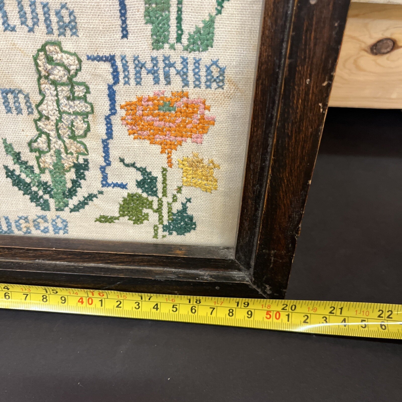 Antique Gorgeous English Sampler Sara Weston Aged 11 Dated 1810
