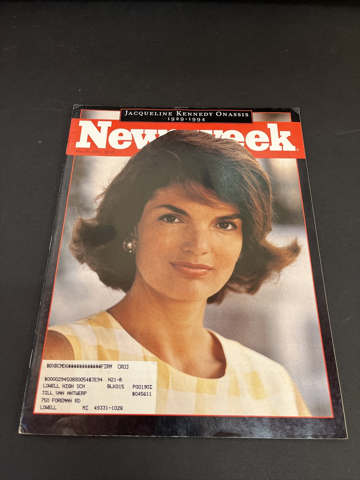 Newsweek Magazine May 30, 1994 Issue Jacqueline Kennedy Onassis 