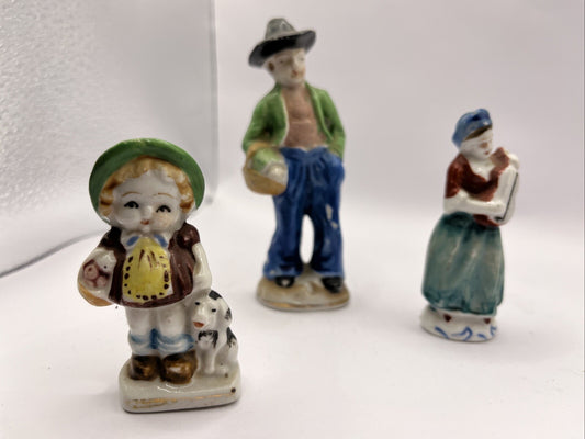 3 Occupied Japan Figurines - Pre-Owned