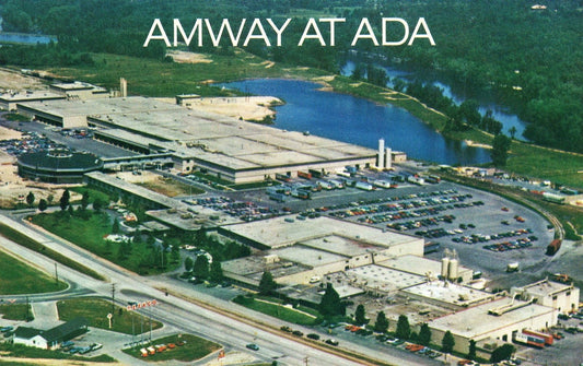 Amway Building at Ada In Ada Forest Hills Michigan Mi Postcard