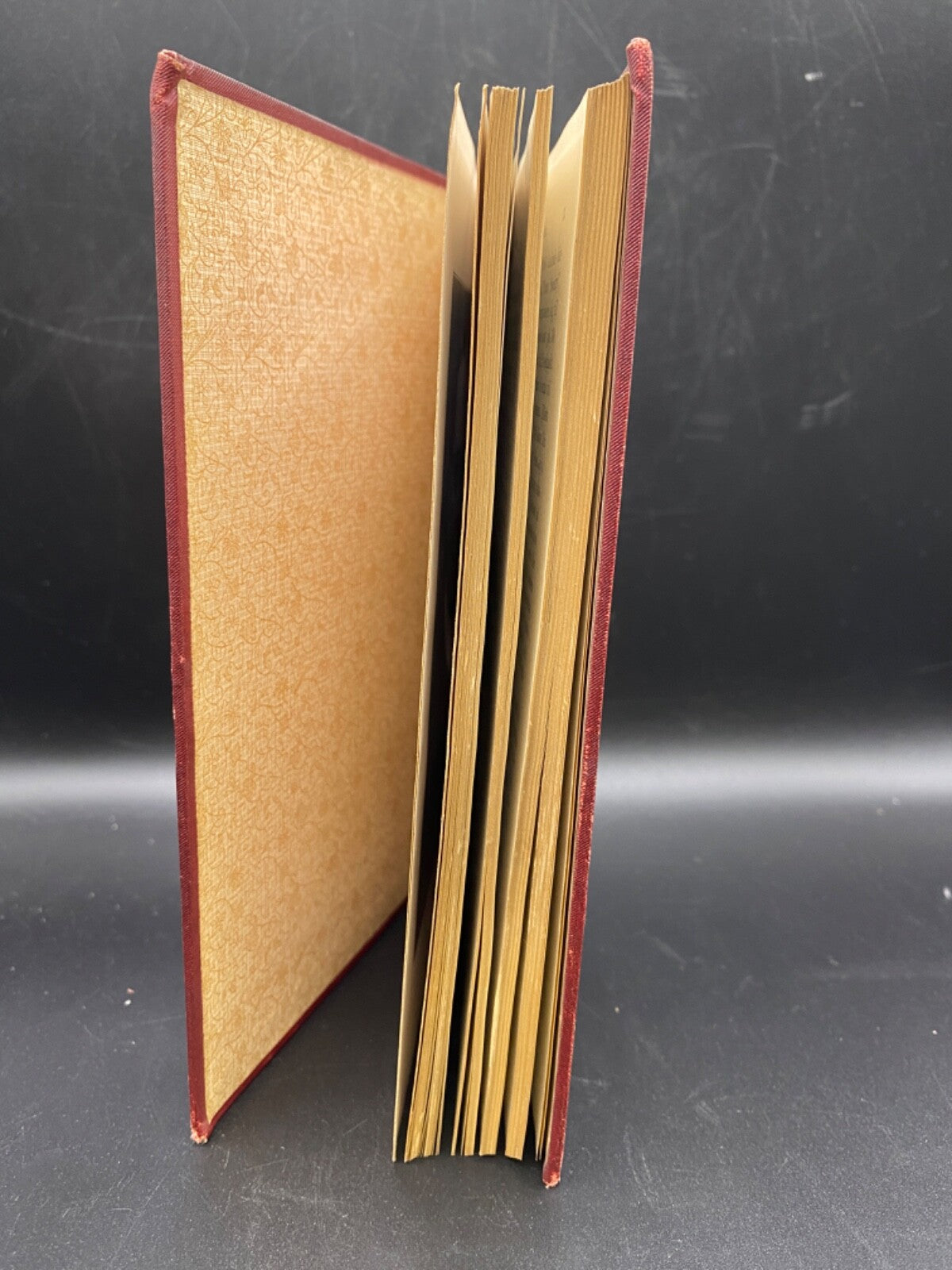 Prarieblomman 1909 Kalender Nionde Argangen Gold Hardcover Vintage Book