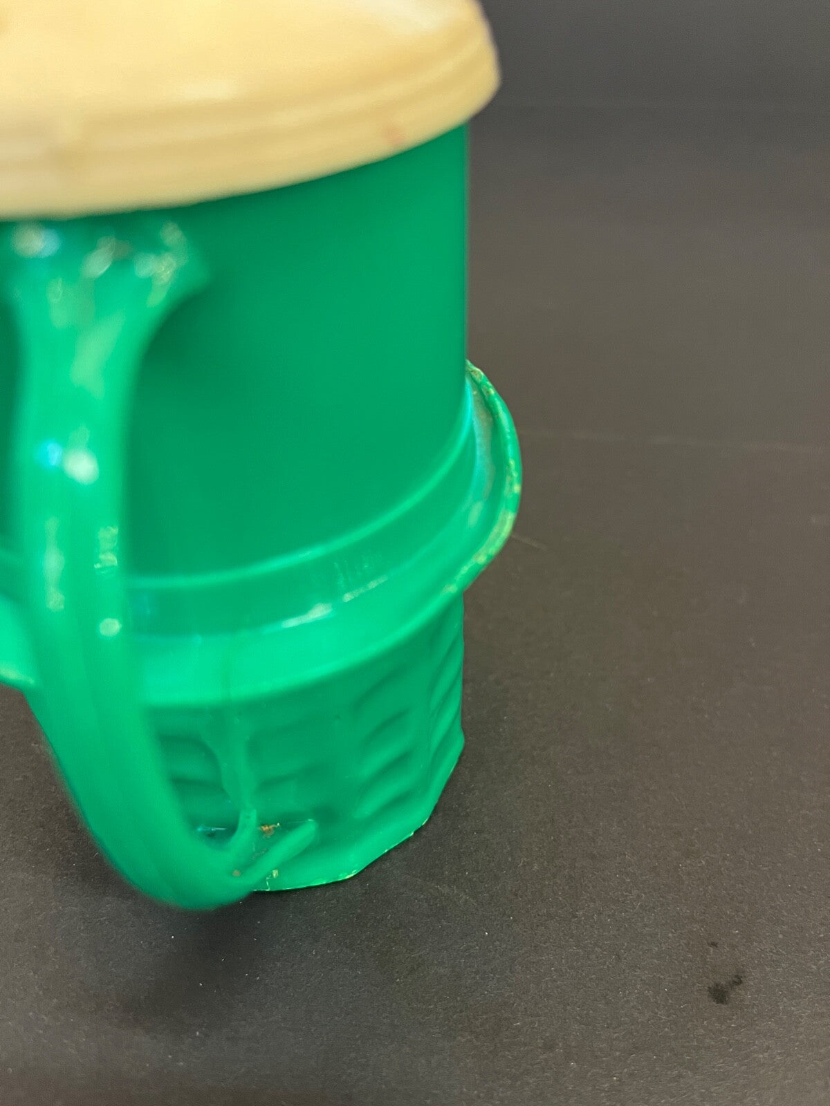 Vintage Planter Peanut Mr. Peanut Green Large Salt and Pepper Shaker