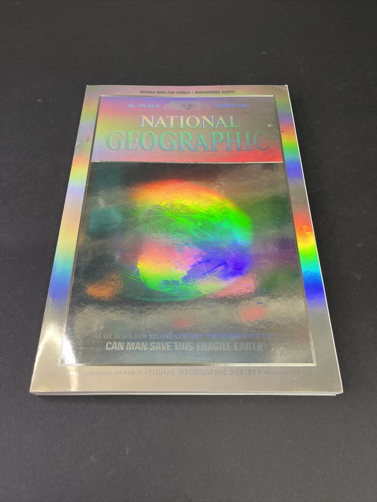 December 1988 National Geographic Can Man Save This Fragile Earth?