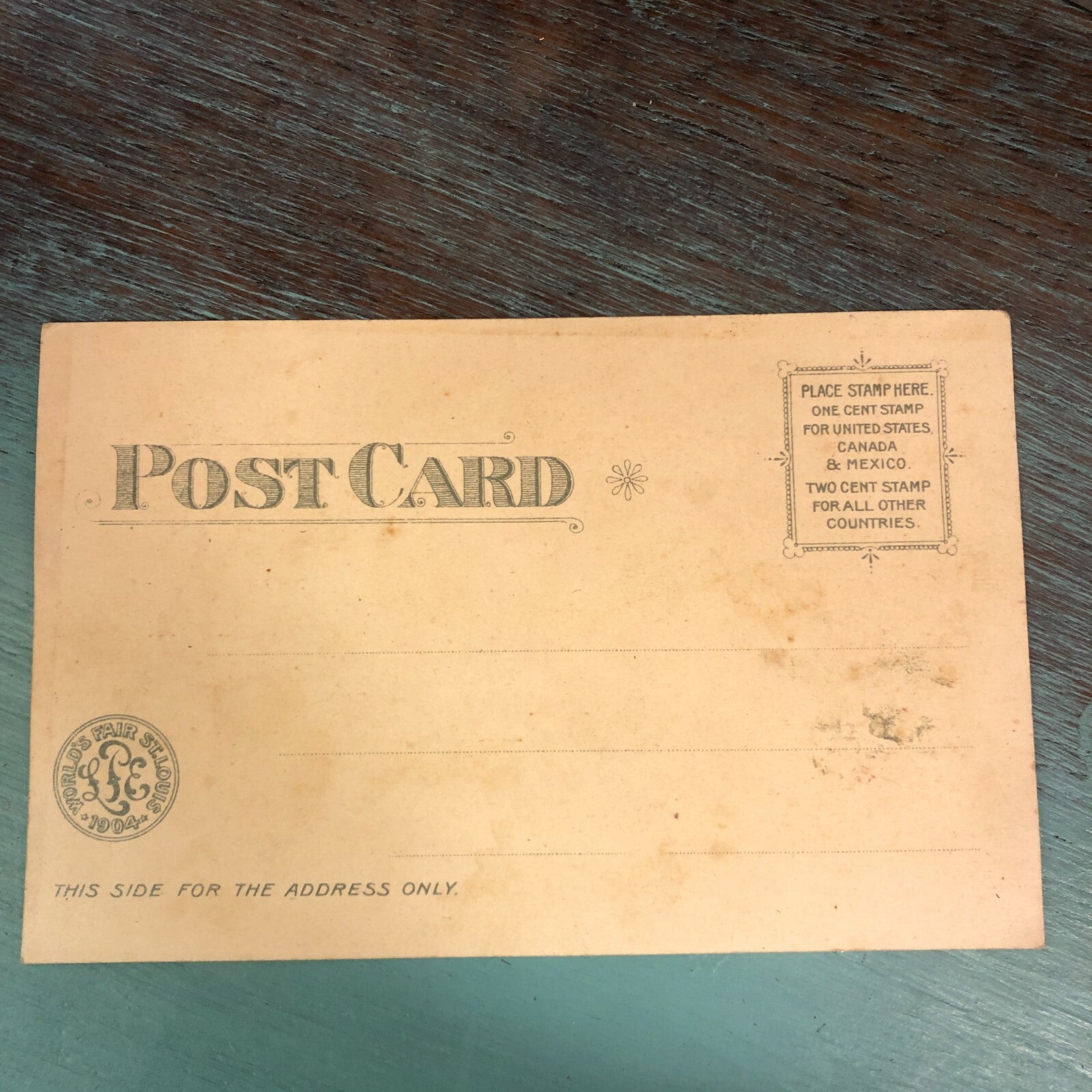 1904 HTL St Louis World's Fair MO Missouri Hold to Light Palace Transportation