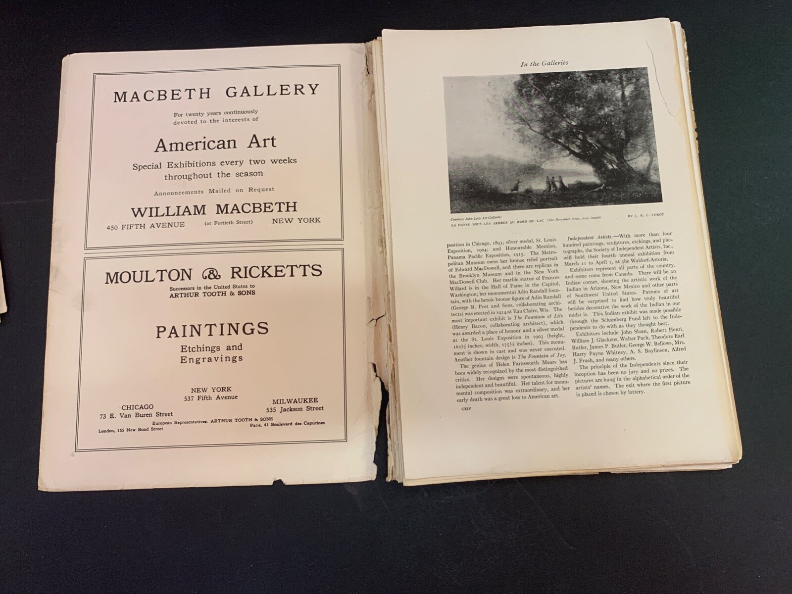 Early International Studio Magazine  September 1916 November 1913 Art Reference