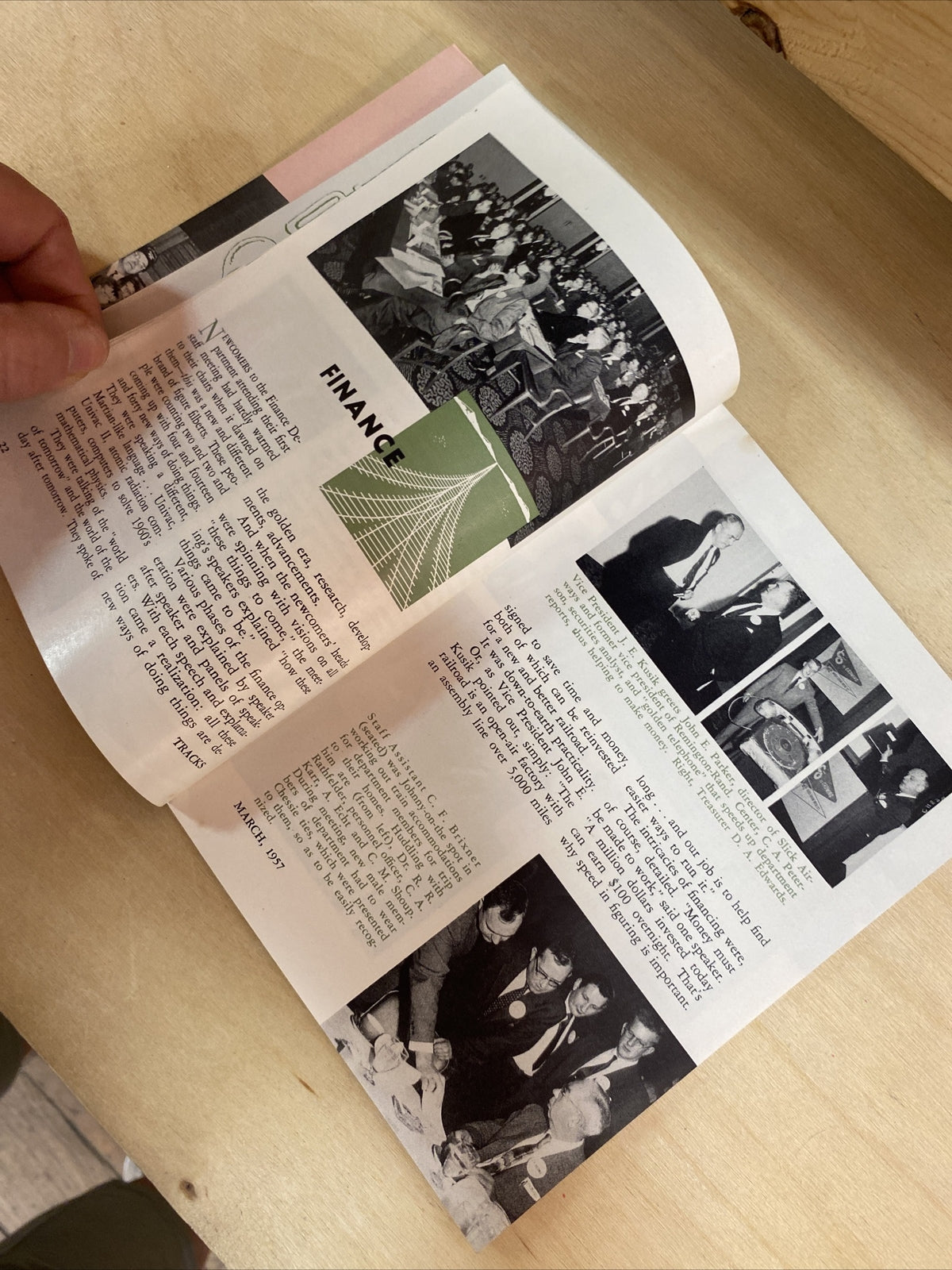 March 1957 TRACKS MAGAZINE CHESAPEAKE & OHIO RAILROAD RR TRAINS  