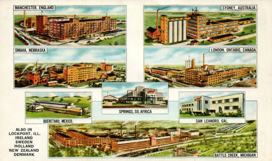 Kellogg Company Cereal Plants Battle Creek Michigan, England Nebraska Australia 