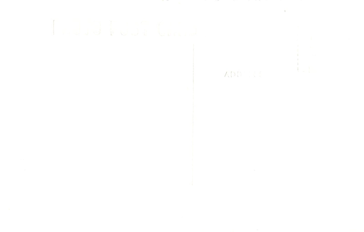 RPPC Old Time Buildings at Ft. Bridger in Wyoming WY Vintage Postcard