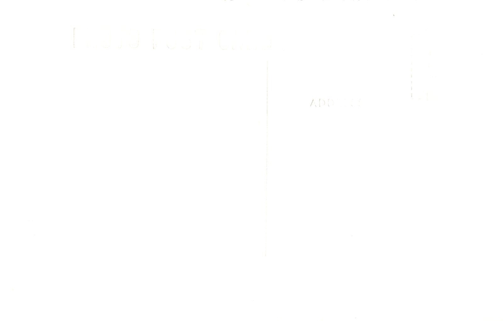 RPPC Old Time Buildings at Ft. Bridger in Wyoming WY Vintage Postcard