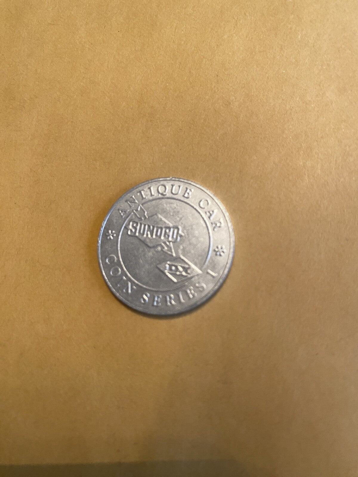 1908 Stanley Steamer Sunoco Oil Commemorative Token Antique Car Coin Franklin