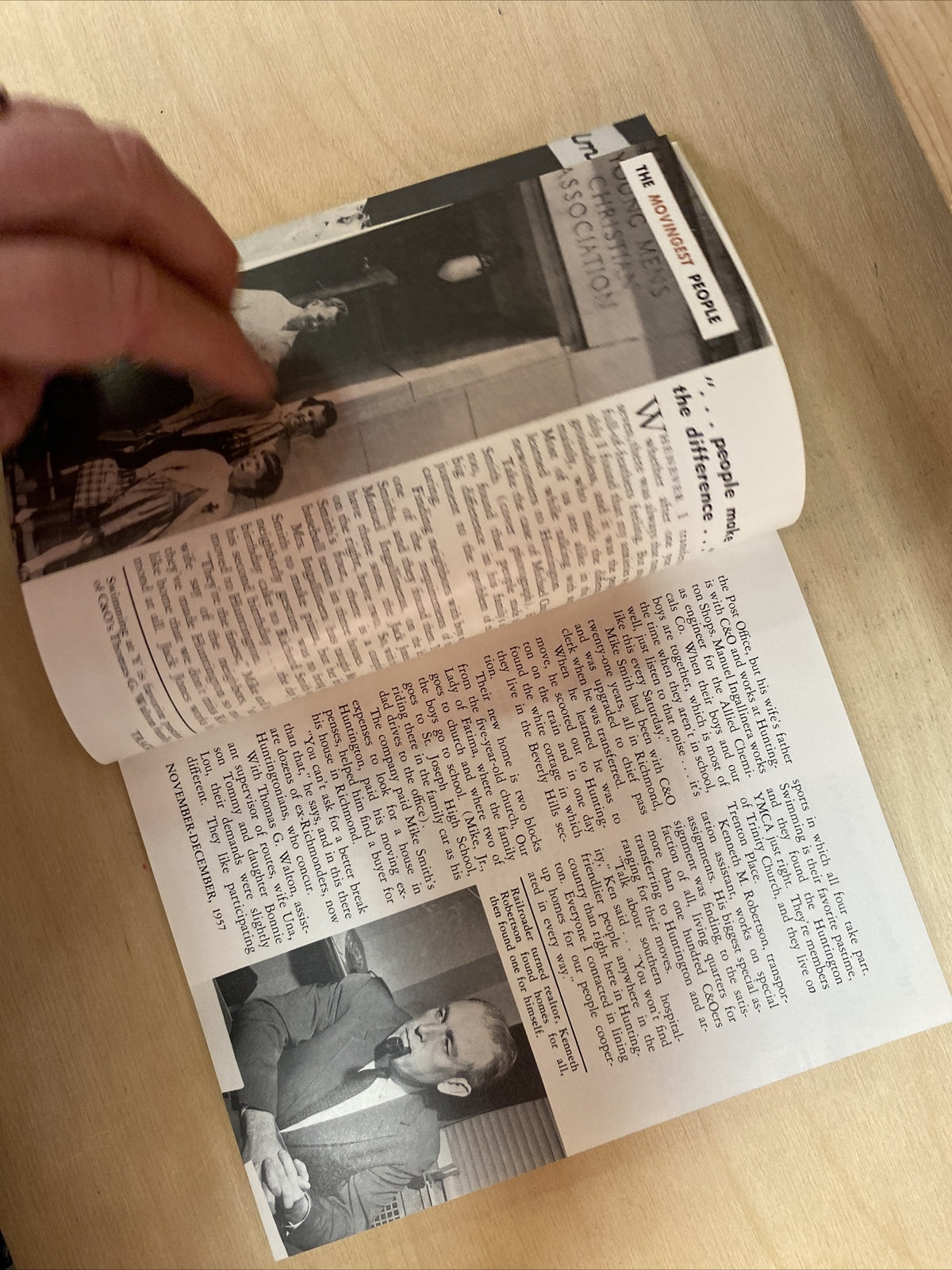 November December 1957 TRACKS MAGAZINE CHESAPEAKE & OHIO RAILROAD RR TRAINS  