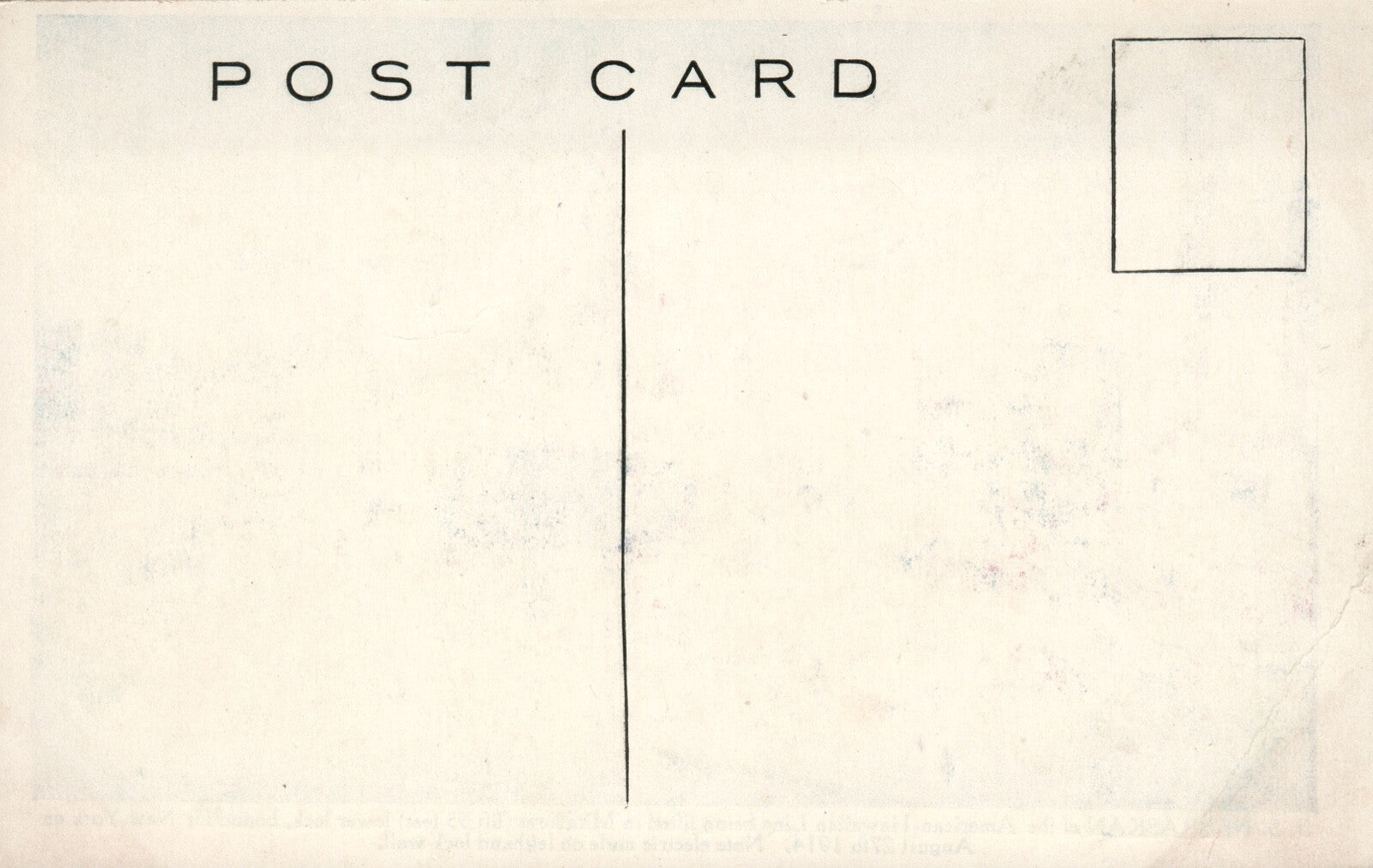 SS Nebraskan American Hawaiian Line Steam Boat August 1914 New York Postcard