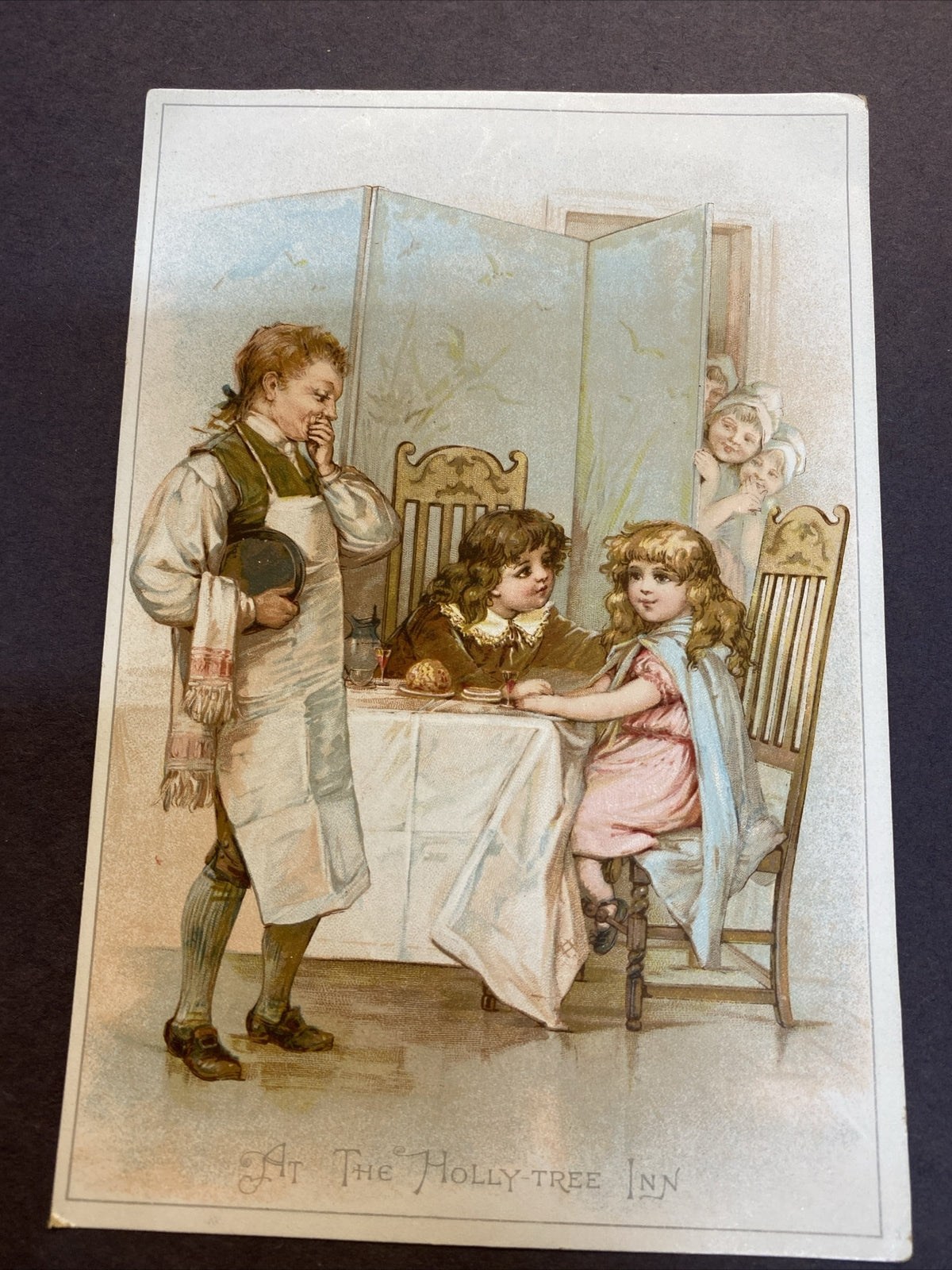Herpolsheimer's Grand Rapids Michigan MI Advertising Victorian Trade Card Family