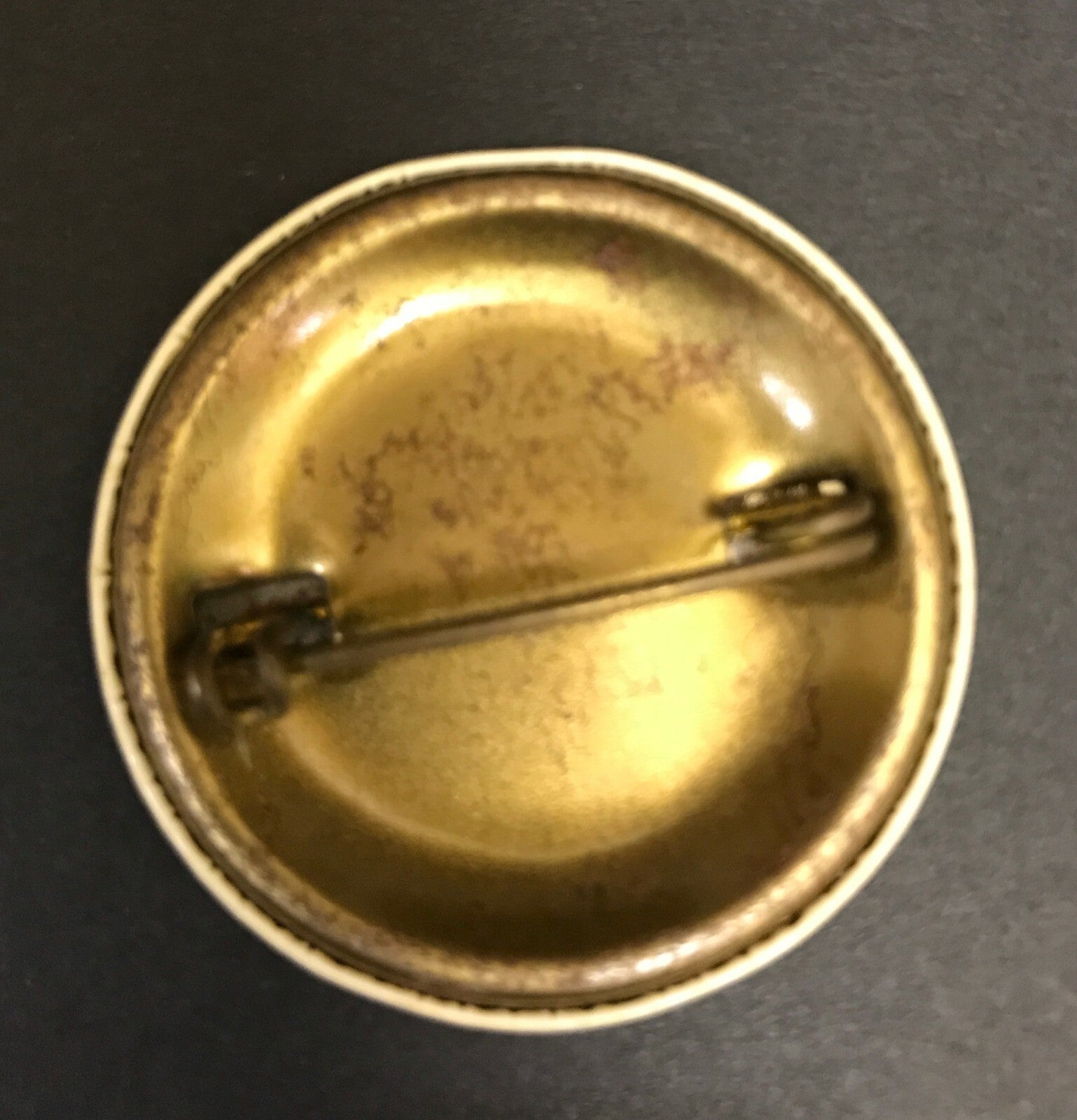 Post War World II Volunteer Pin 19947 Celluloid