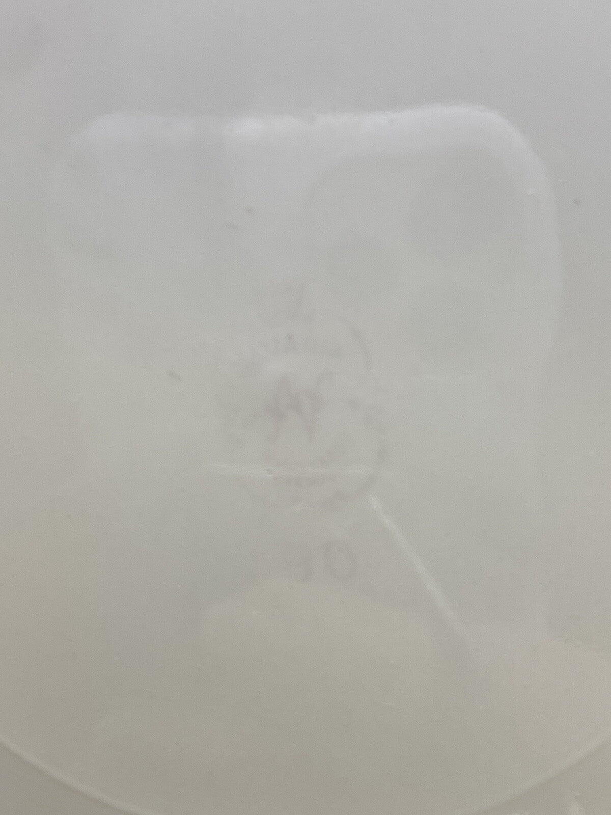 RARE Waldershof Bavaria Round SERVING Platter with handles Cream with Gold Rim