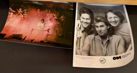 2 8 x 10 Real PHOTO The Monkees Band Davy Peter Tork LIVE Photo Creative Arts CA