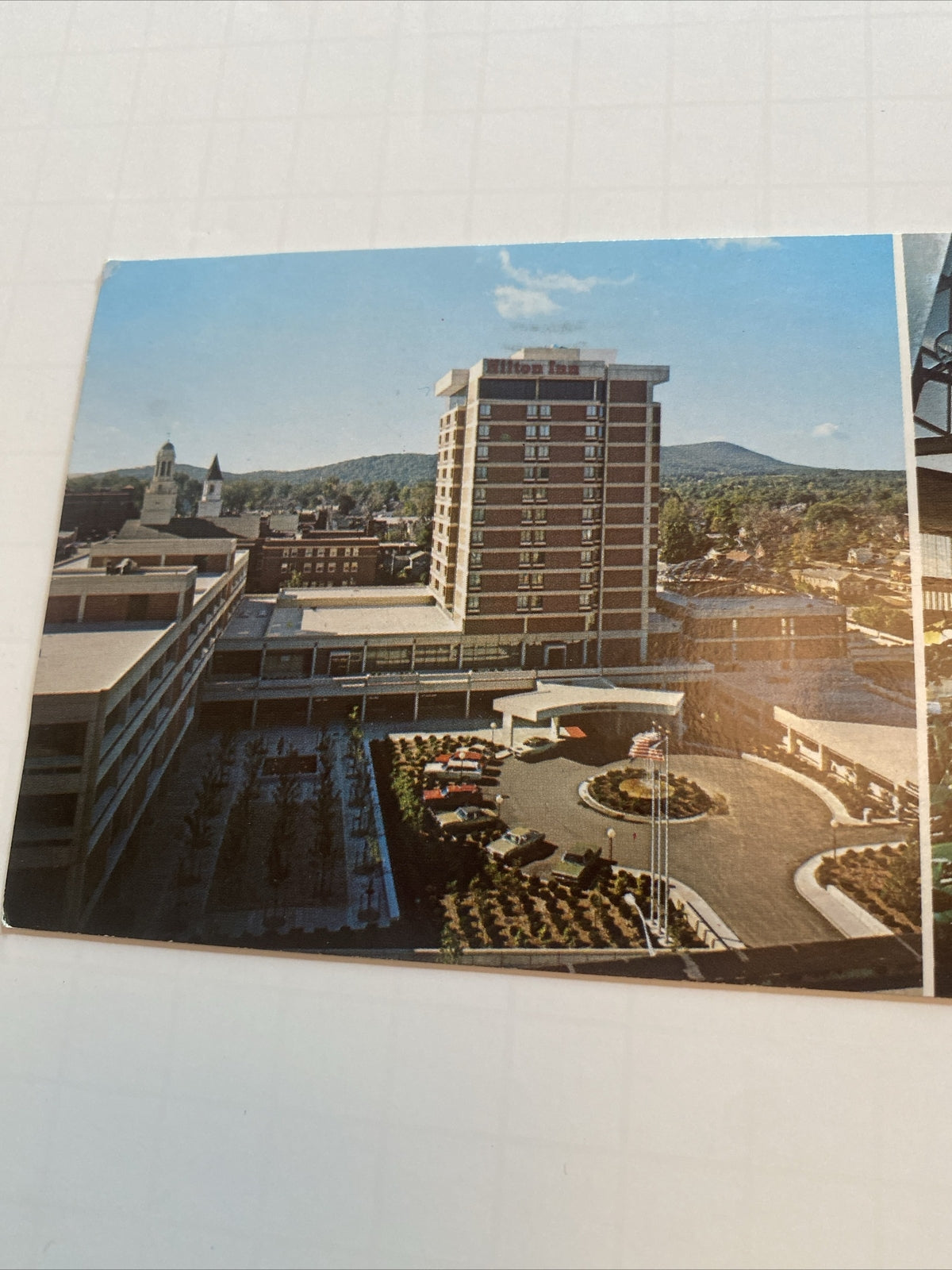 Colonial Hilton Inn Berkshire Common Pittsfield Massachusetts MA Panoramic