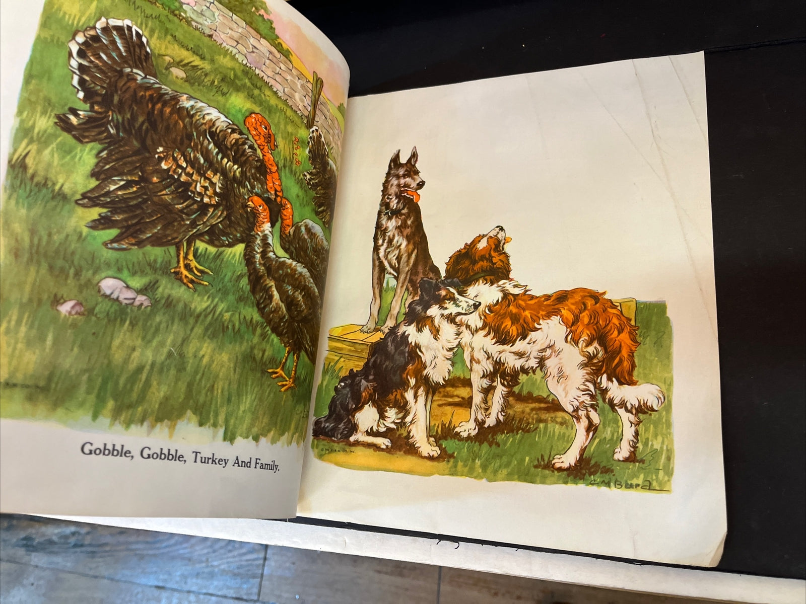 RARE 1927 OUR ANIMAL FRIENDS, Platt and Munk, LINEN Very Good +++ condition