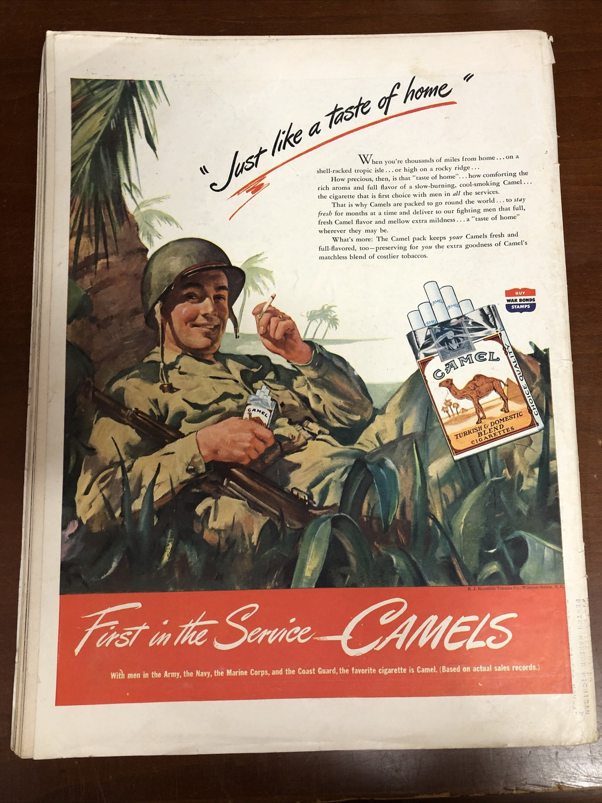 Vintage LIFE Magazine July 10, 1944 WWII Nimitz of Pacific GREAT ADS