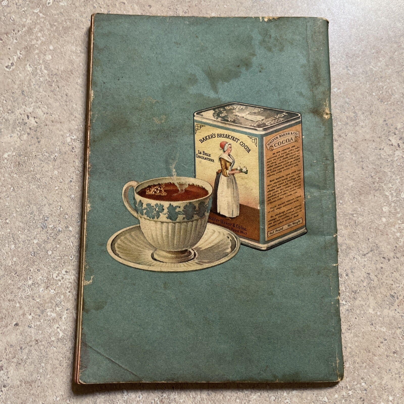 Best Chocolate And Cocoa Recipes Walter Baker & Company 1931 baking cookbook