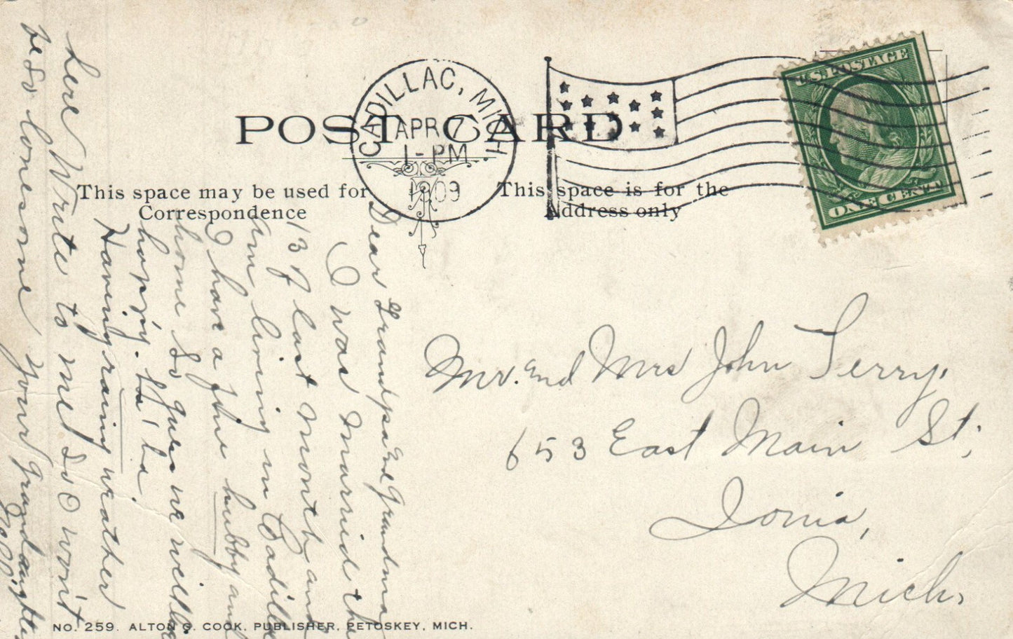 The New Petoskey On the Midway Petoskey Michigan MI  Postcard