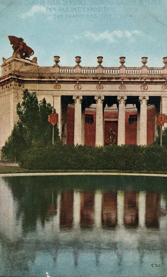 Niche In Court Four Seasons Panama Pacific Exposition San Francisco Expo CA