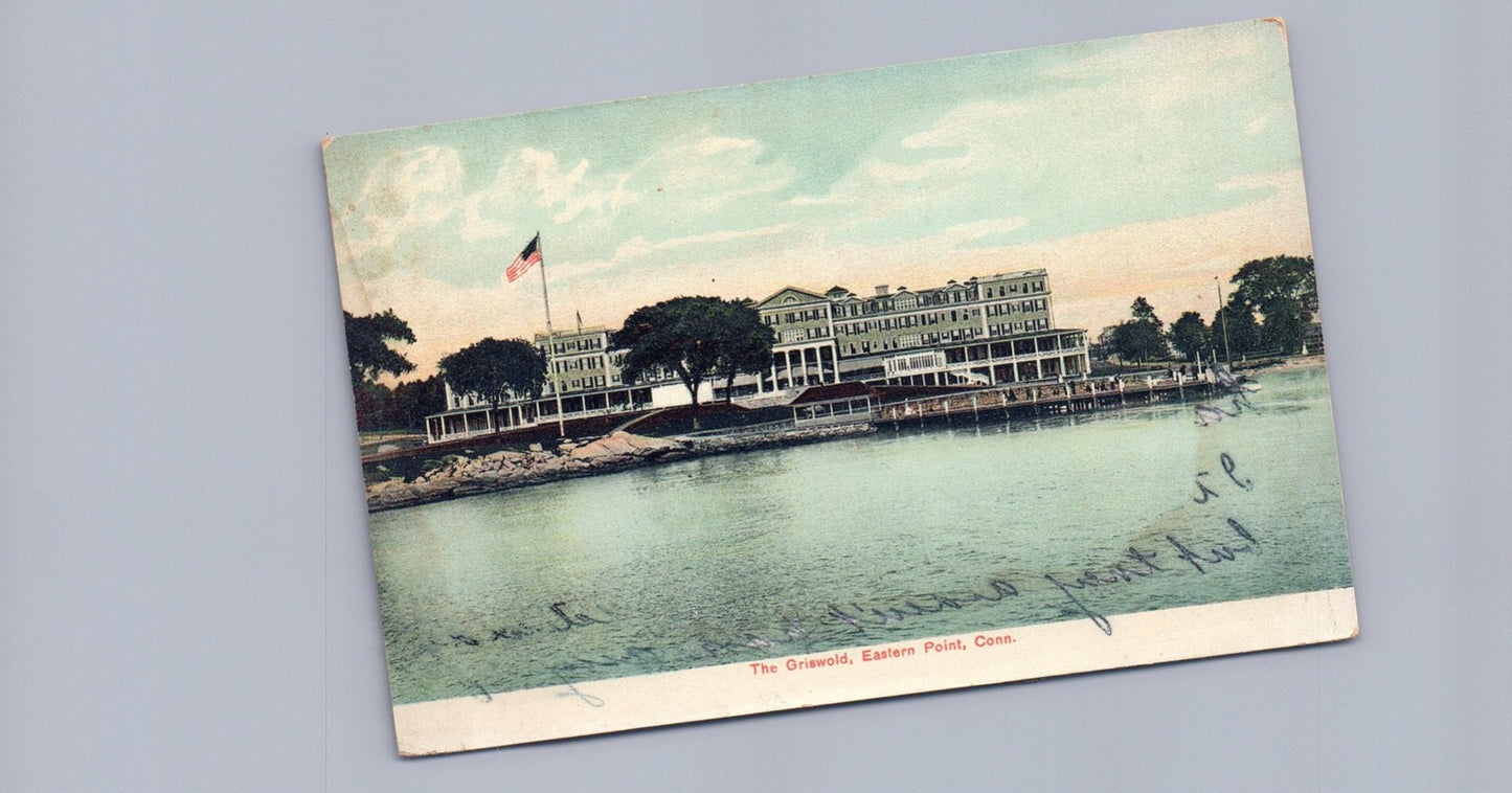 The Griswold in Eastern Point CT Connecticut Postcard