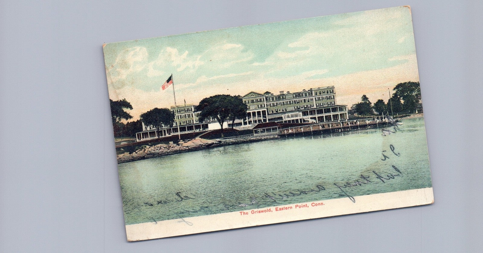 The Griswold in Eastern Point CT Connecticut Postcard