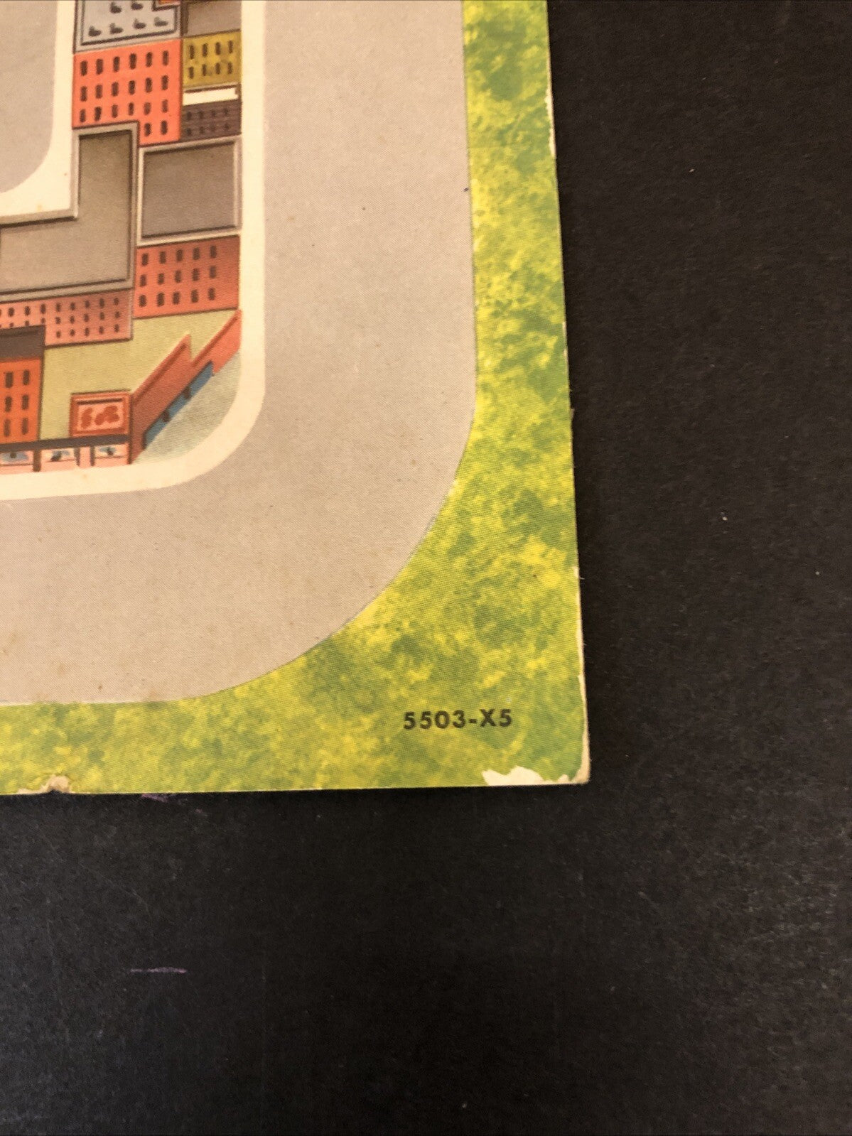 1962 Milton Bradley Board Game Pieces - Toy Town Driving Fun Choose a Balloon
