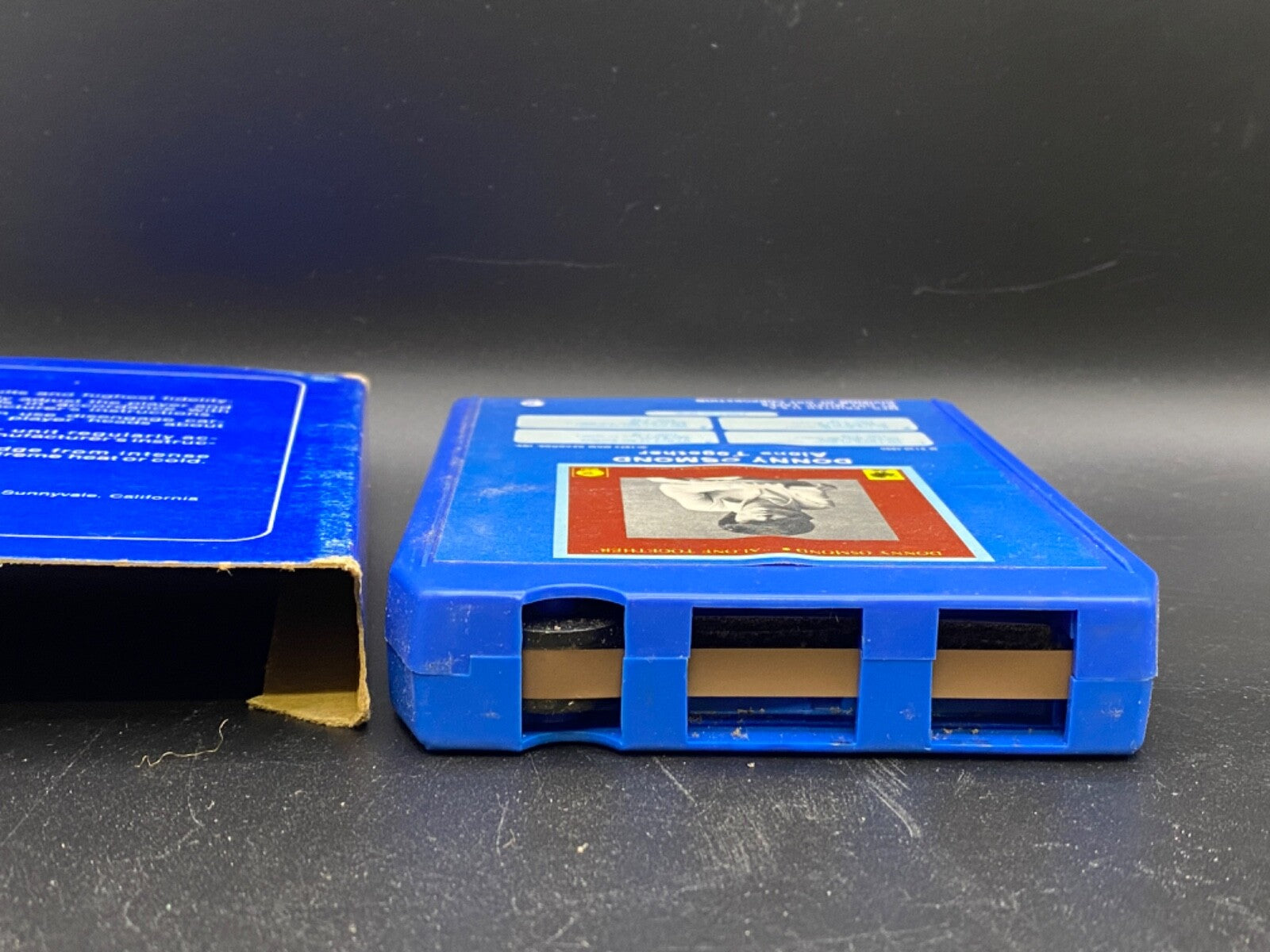 Vintage 8 Track Donny Osmond Alone Together