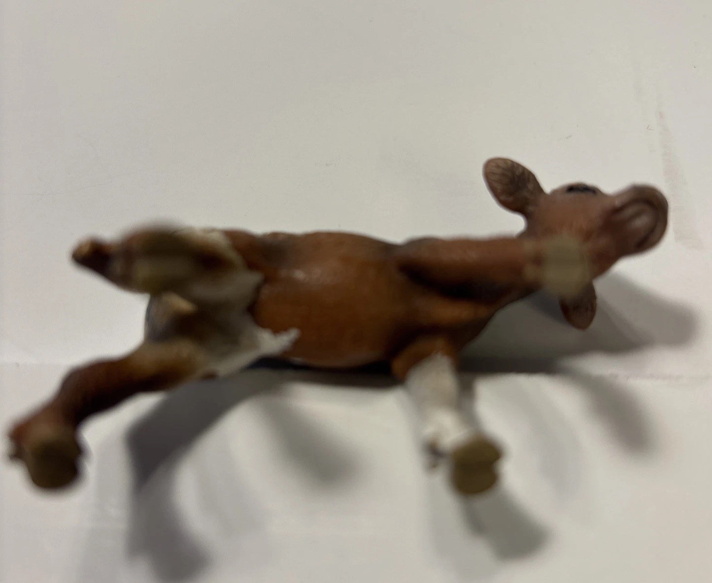 2010 Schleich Texas Longhorn Calf Brown w/White Rump