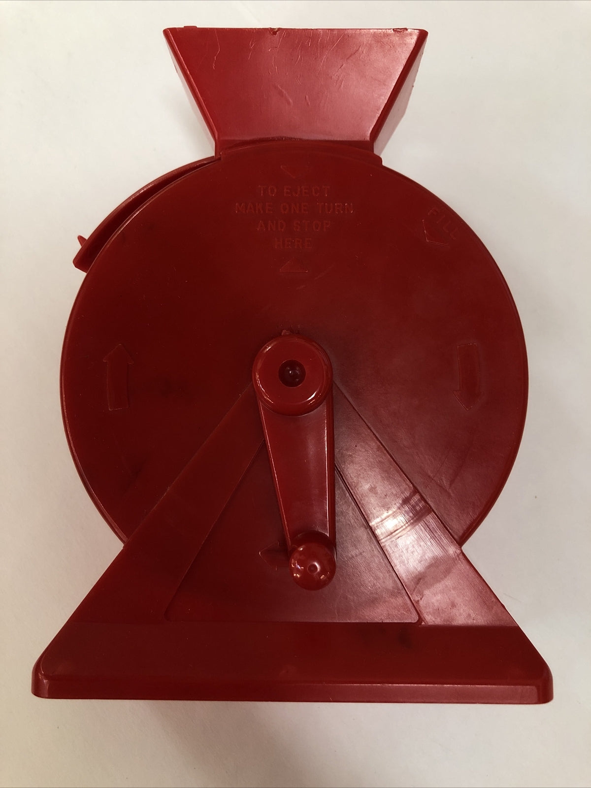 Vintage original TRANSOGRAM BINGO-MATIC GAME WITH RED QUICK-LOAD FUNNEL 